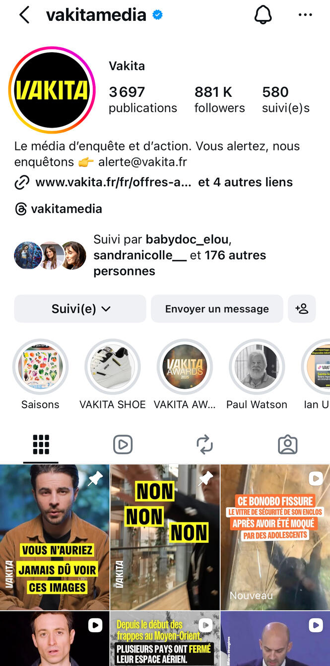 Vakita Insta